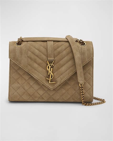 ysl medium tri quilt|Saint Laurent Envelope Triquilt Medium YSL Shoulder Bag in .